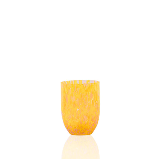 Confetti tumbler Rosa + Yellow