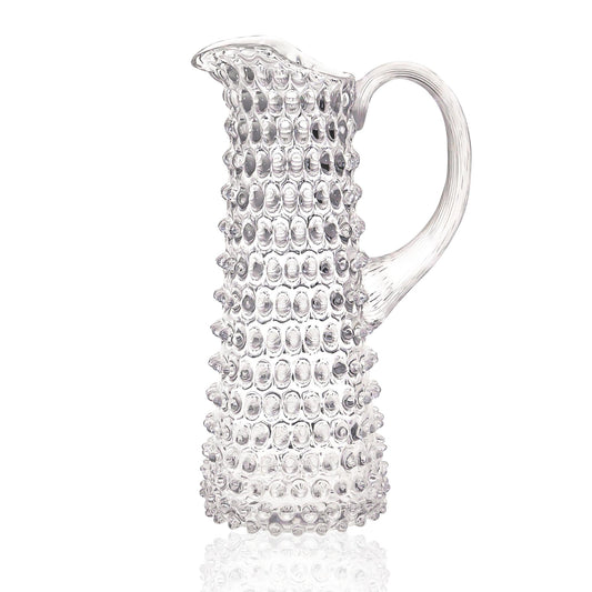 Eiffel Hobnail Jug 1L Crystal