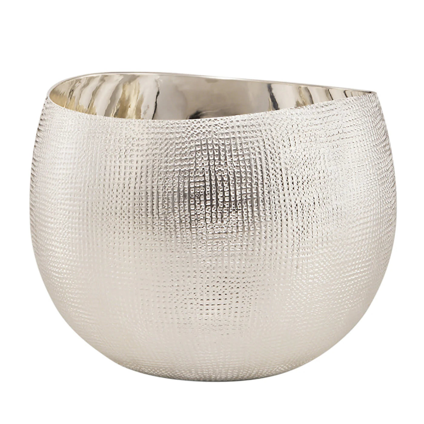 Velvet Glass Silvered Brass