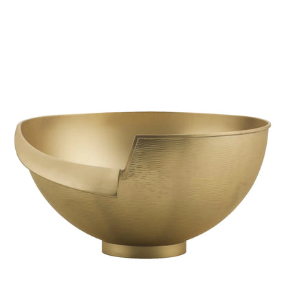 Intuizioni large Centerpiece in Brass