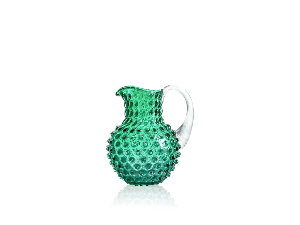 Underlay Dark Green Hobnail Jug 1L