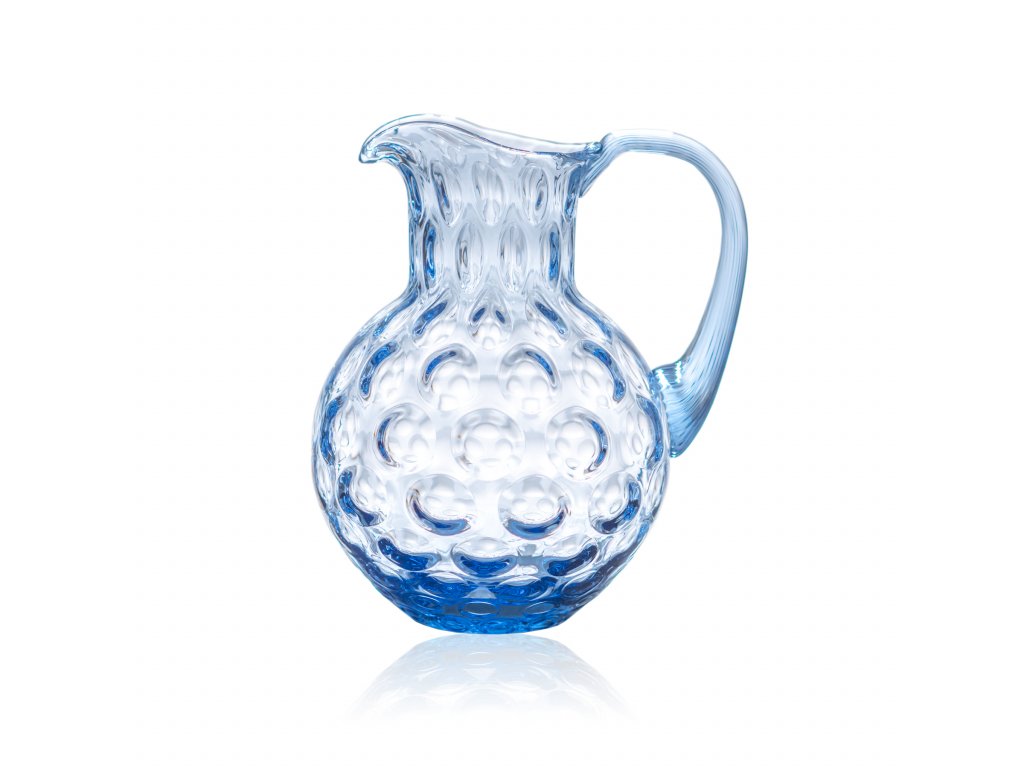 Light Blue Kugel Jug