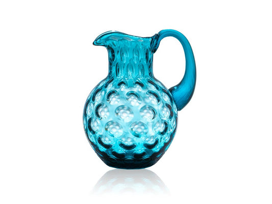 Aquamarine Kugel Jug