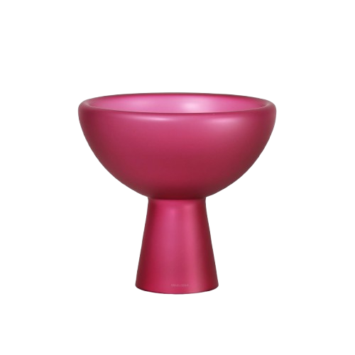 Glass Deep Bowl L