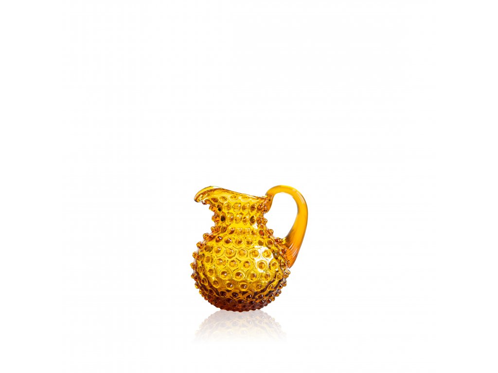 Amber Hobnail Creamer 500 ml