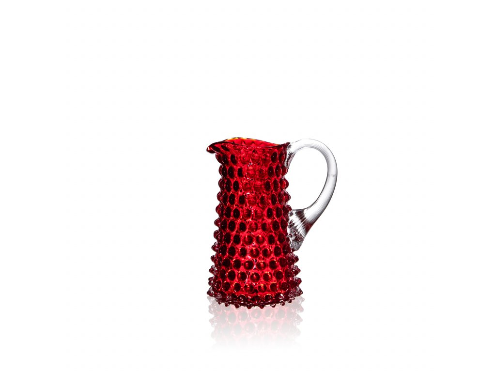 Underlay Garnet Hobnail Jug 350 ml