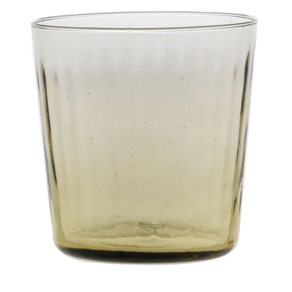 Set of 6 Plissè Cameo Low Glasses