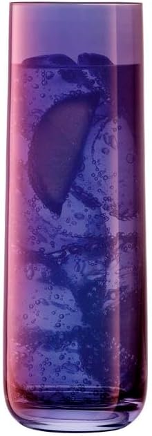 Aurora Highball 420ml Polar Violet x 4