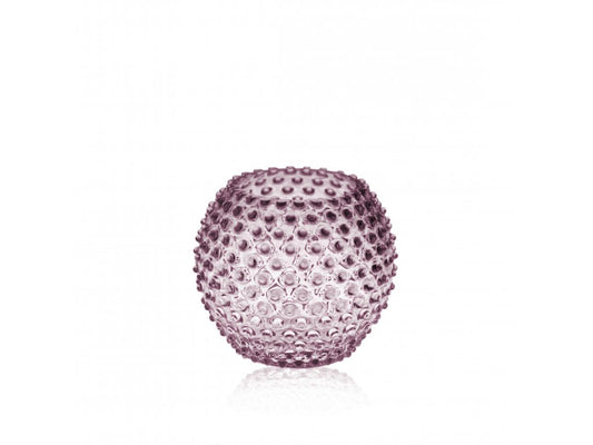 Underlay Violet Hobnail Vase