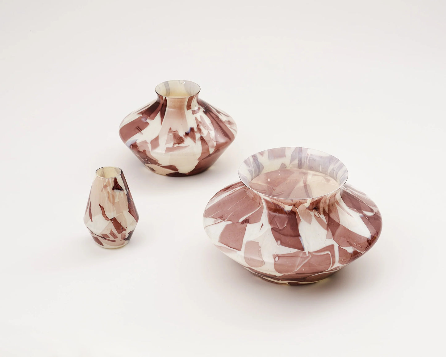 Variopinto Trio of Vases