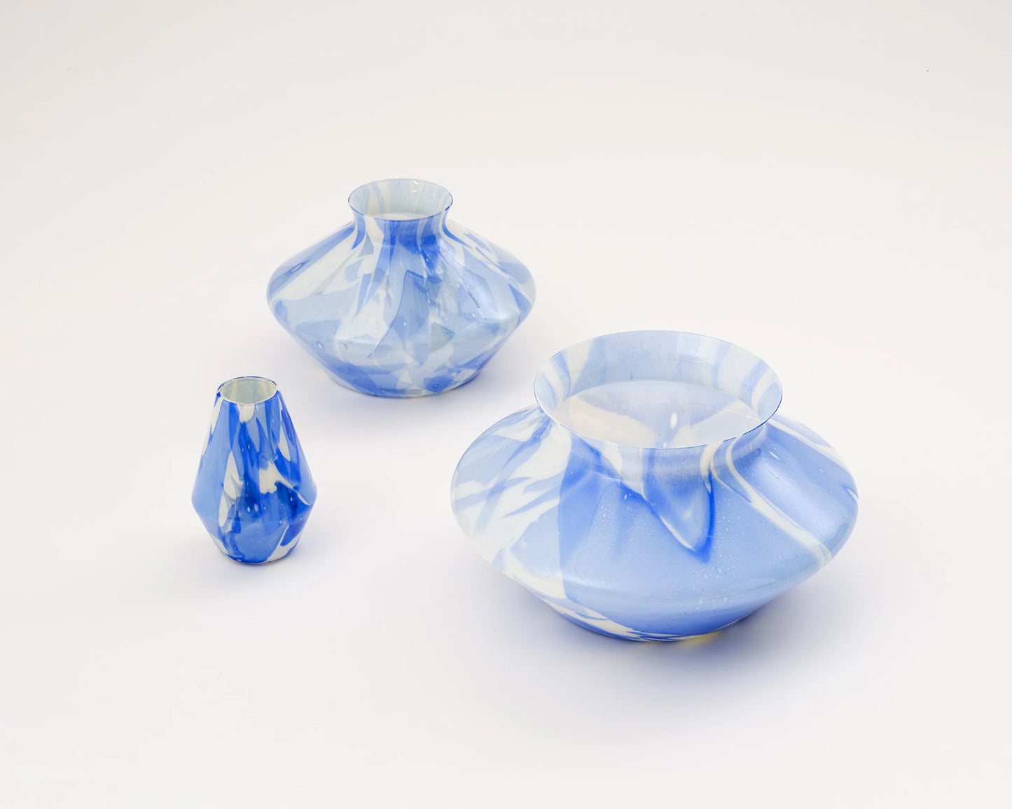Variopinto Trio of Vases