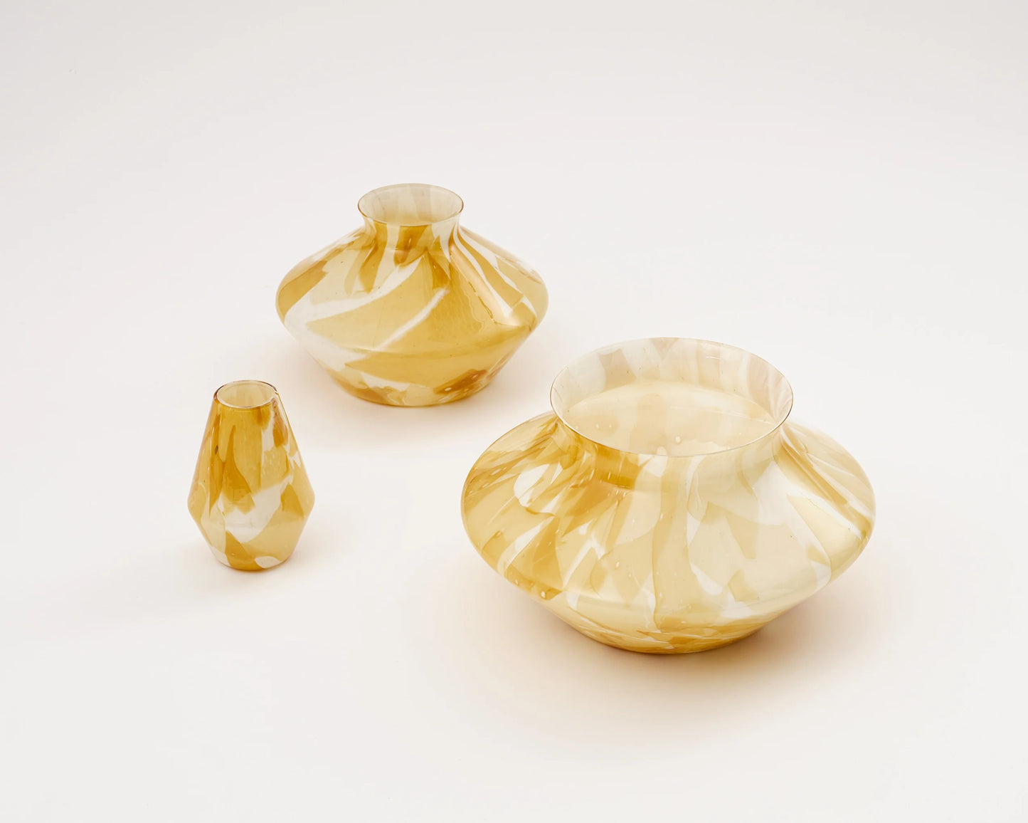 Variopinto Trio of Vases