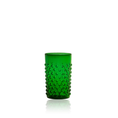 Dark Green Hobnail Tumbler