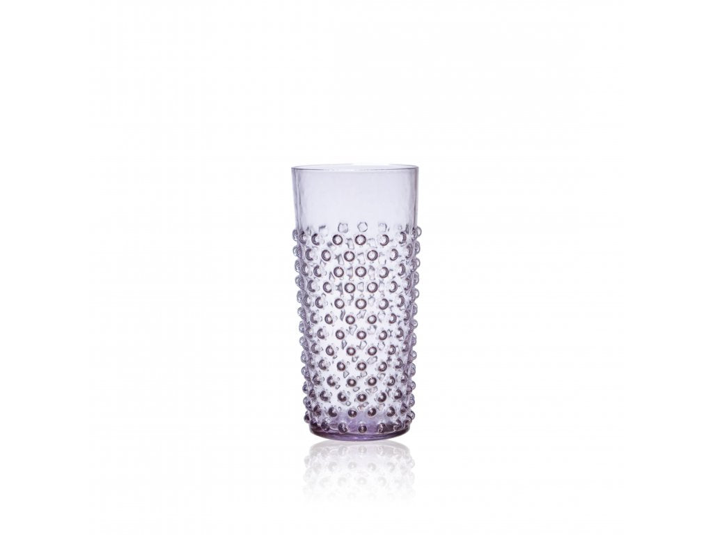 Lilac Hobnail Tumblers Large