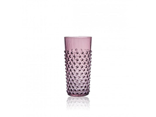 Underlay Violet Hobnail Tumblers Large