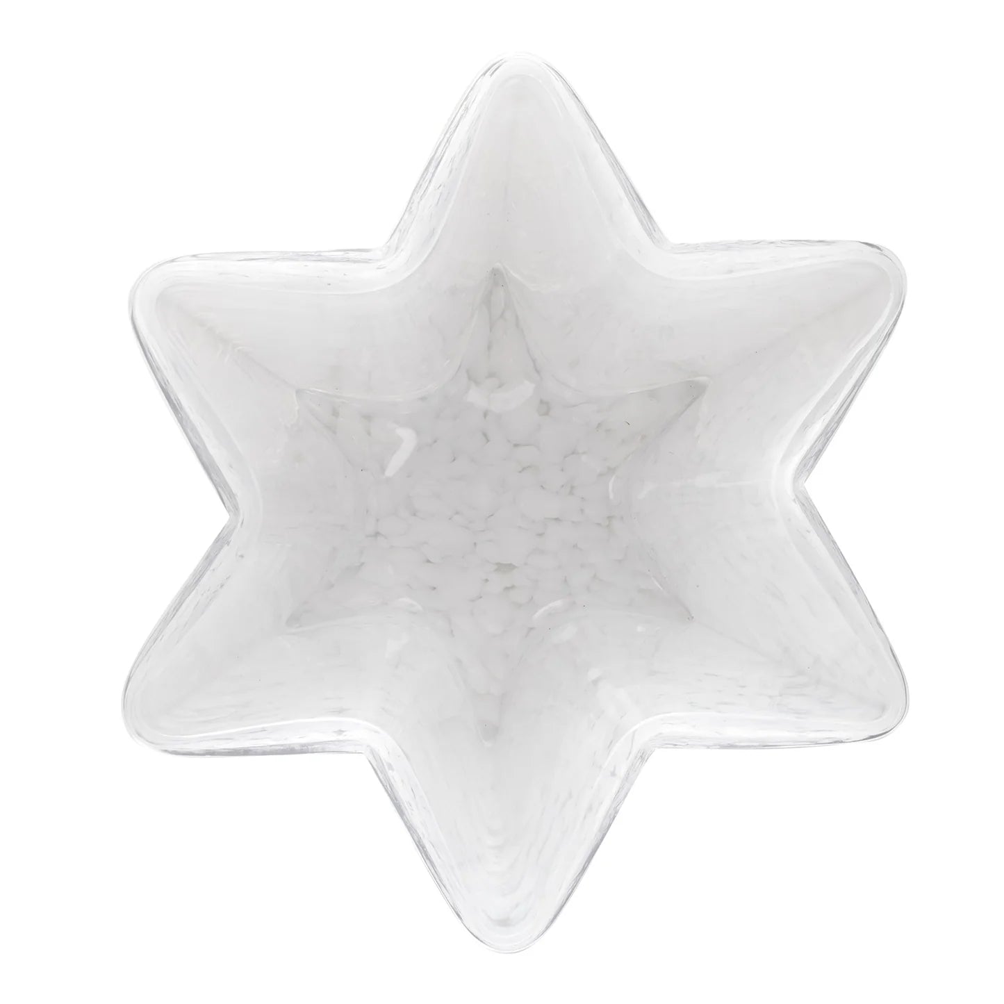 Opaline white Star Bucket