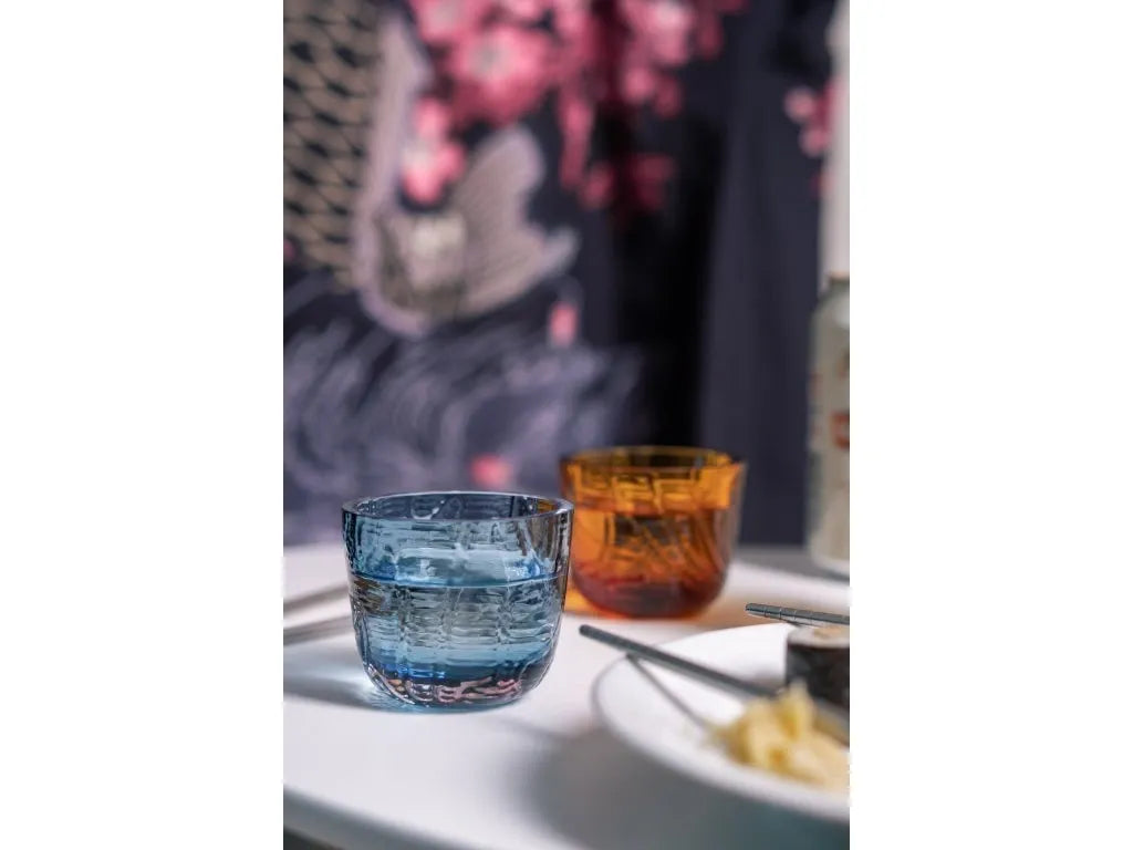 Underlay Blue Smoke Crust Shot Glasses