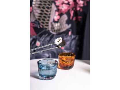 Underlay Blue Smoke Crust Shot Glasses