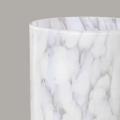 Set of 2 Opaline white Tumblers