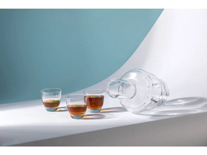 SHADOWS Espresso Glass Cup in Cloudless Clear