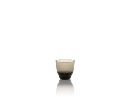 SHADOWS Espresso Glass Cup in Midnight Grey