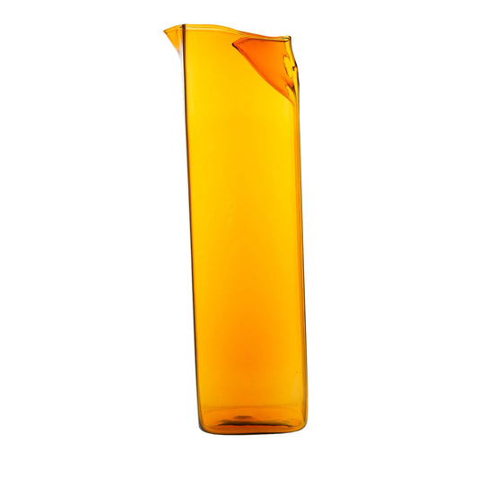 Bricco Amber Glass Pitcher