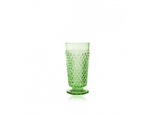 Light Green Hobnail Goblet