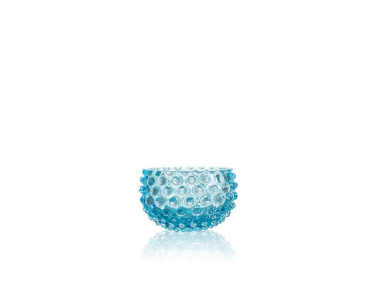 Underlay Aquamarine Hobnail Bowl Small