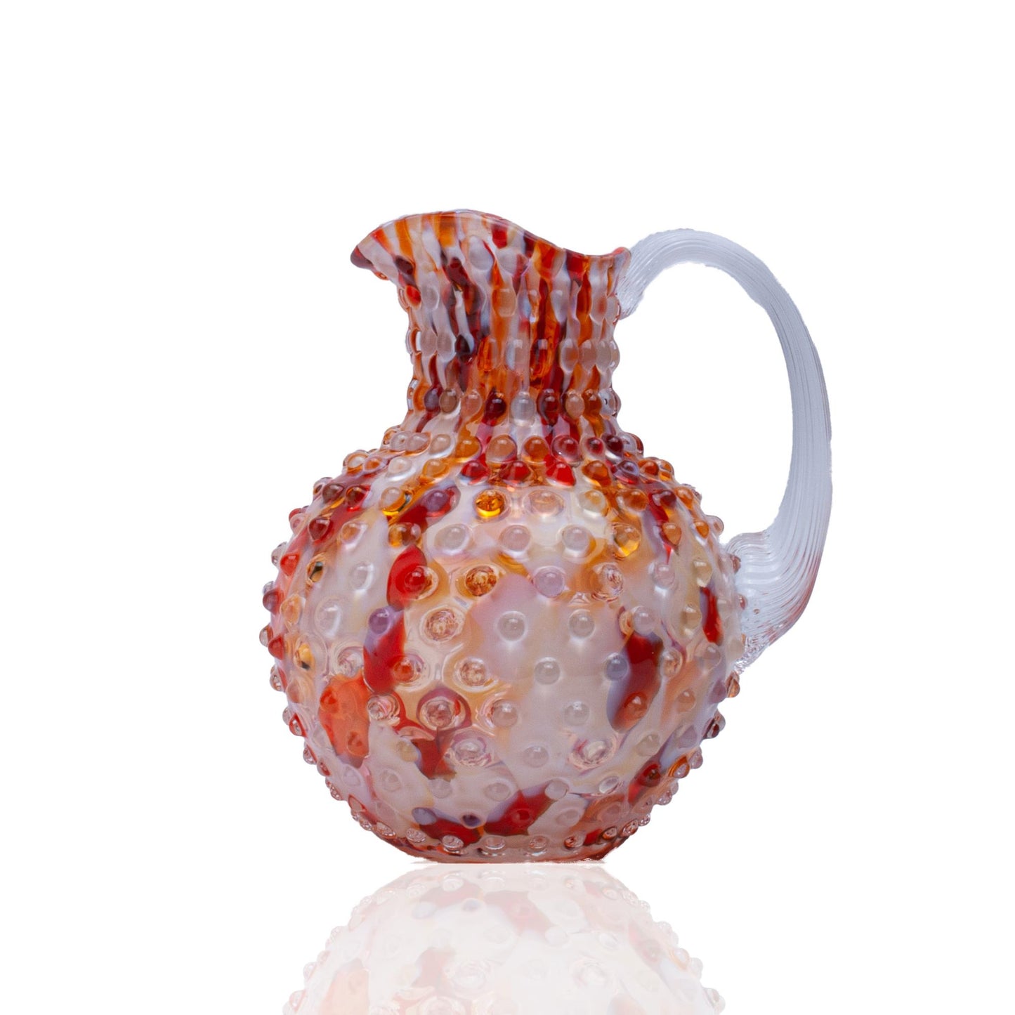 Confetti Paris Hobnail Jug 2L Crimson