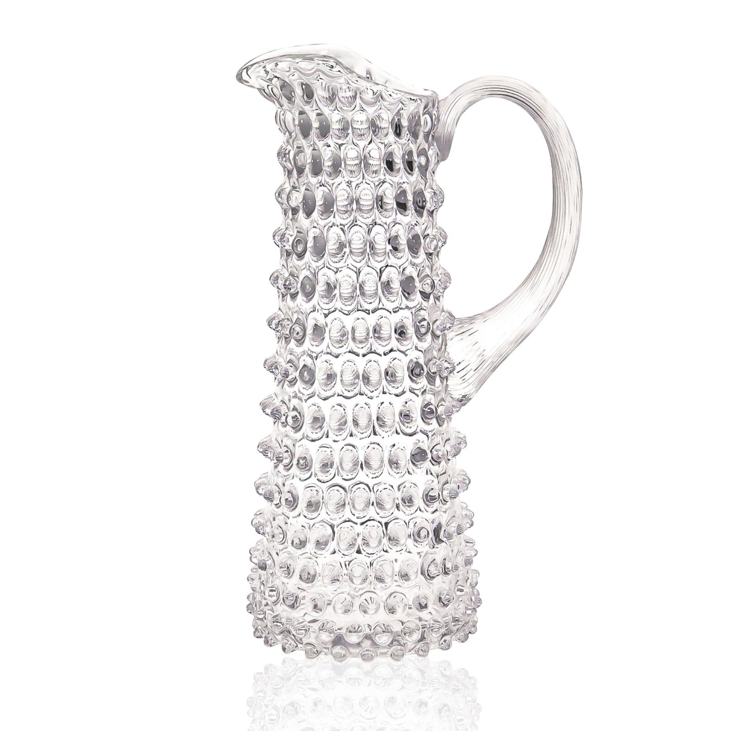 Eiffel Hobnail Jug 1L Crystal II.