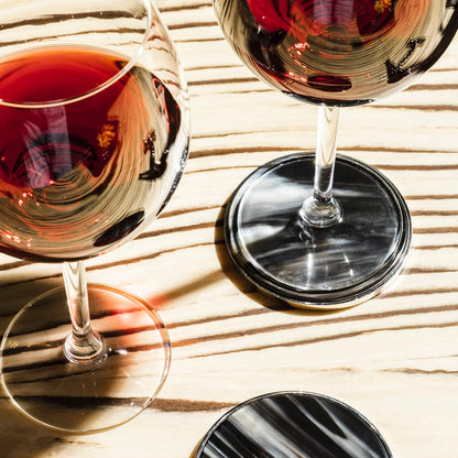 Natural Horn Coasters 6 pcs