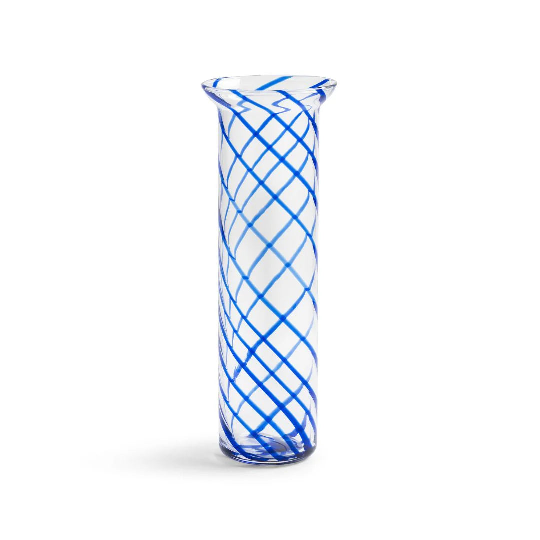 Vase Glass Yogu Spiral