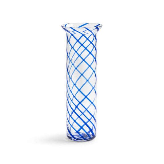 Vase Glass Yogu Spiral