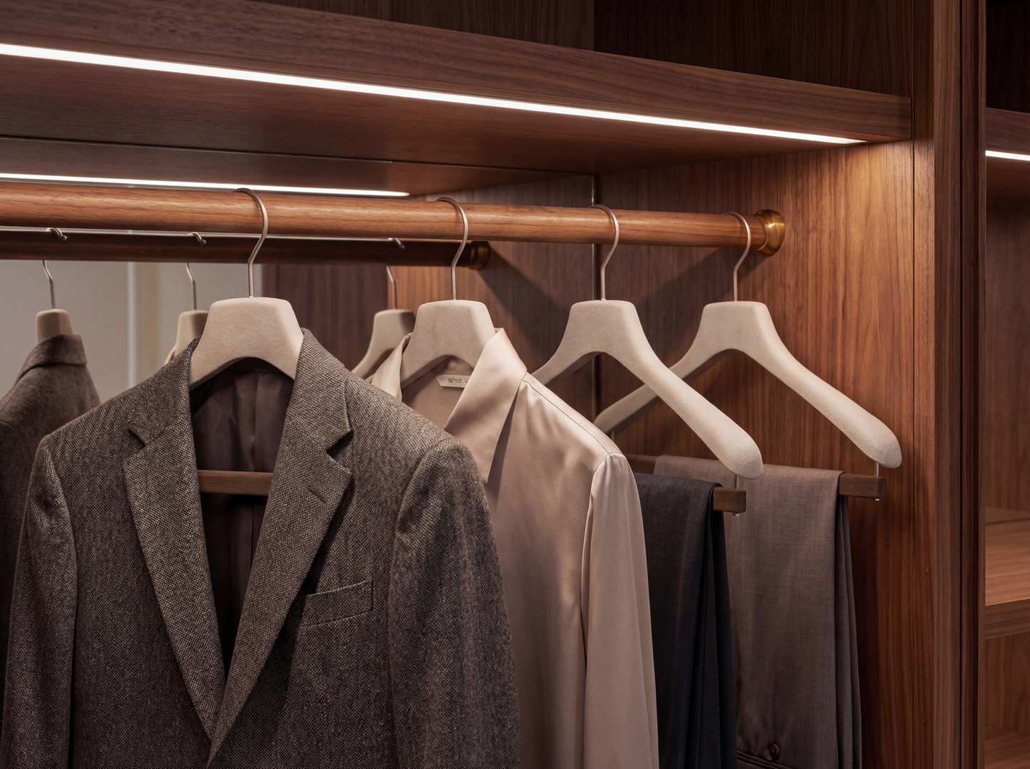 Hanger for shirts polos and pullovers