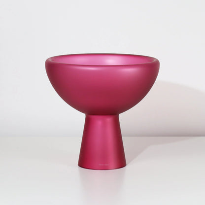Glass Deep Bowl L