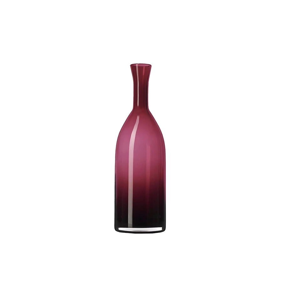 Ruby-Red Decorative Bottle