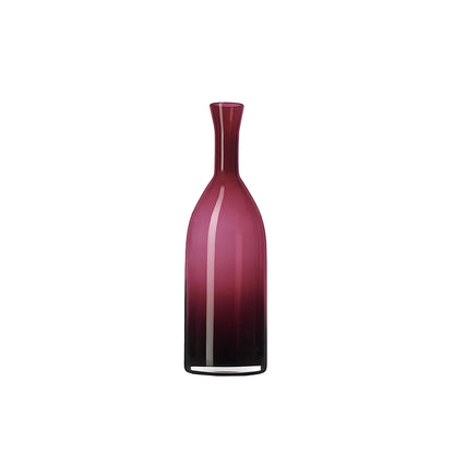 Ruby-Red Decorative Bottle