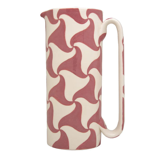 Serlio Red Atellani Ceramic Carafe