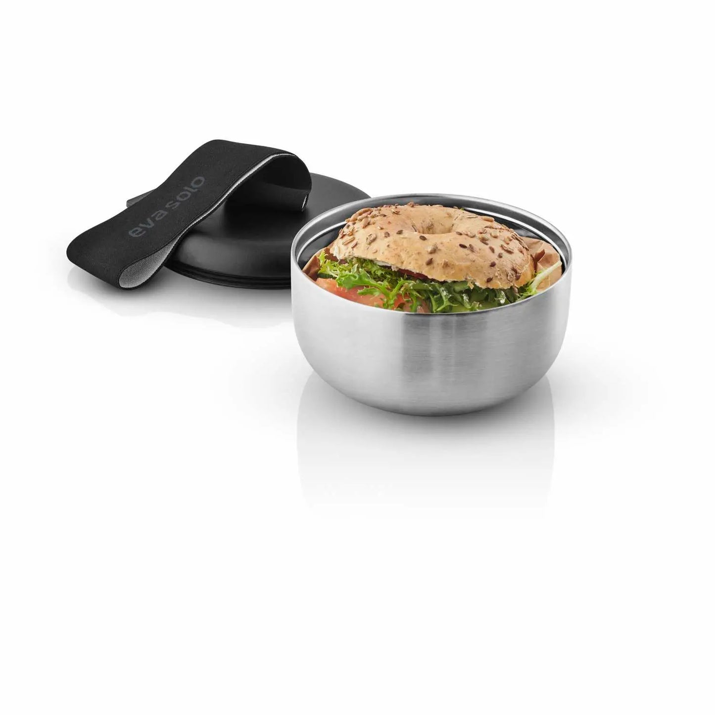 To Go lunchbox Steel Black