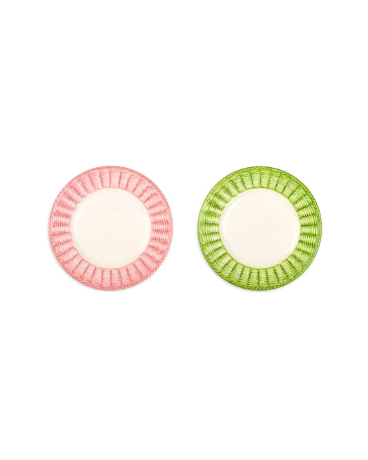 Willow Dessert Plates (Set of 2, 4)