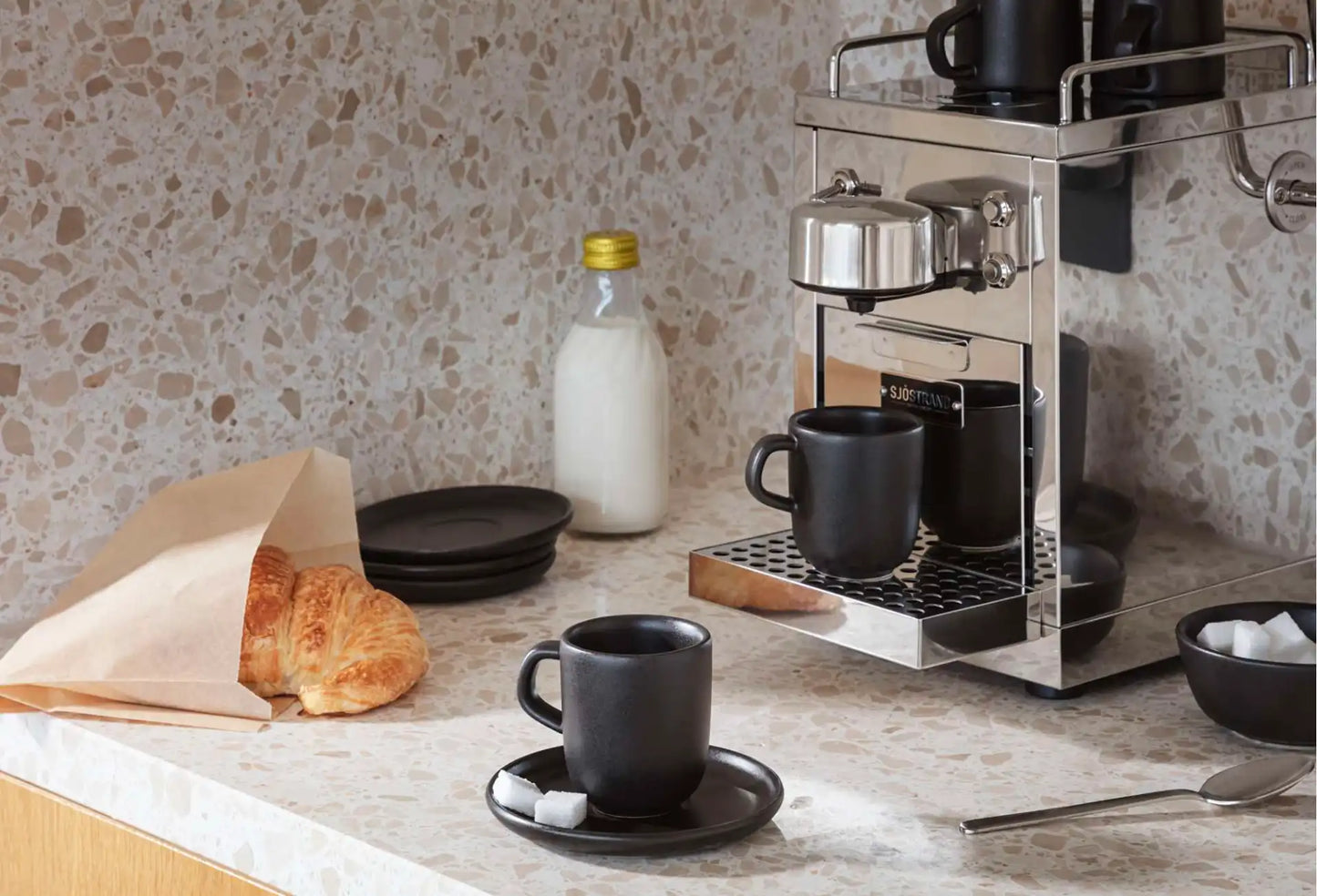 Nordic kitchen Espresso cup with saucer