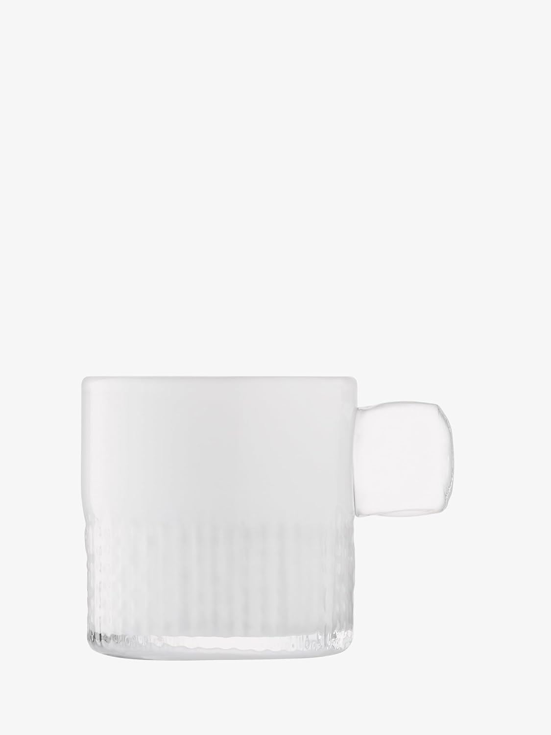 Handle Tealight Holder  Milk White