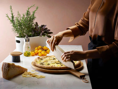 Self-watering herb organiser white