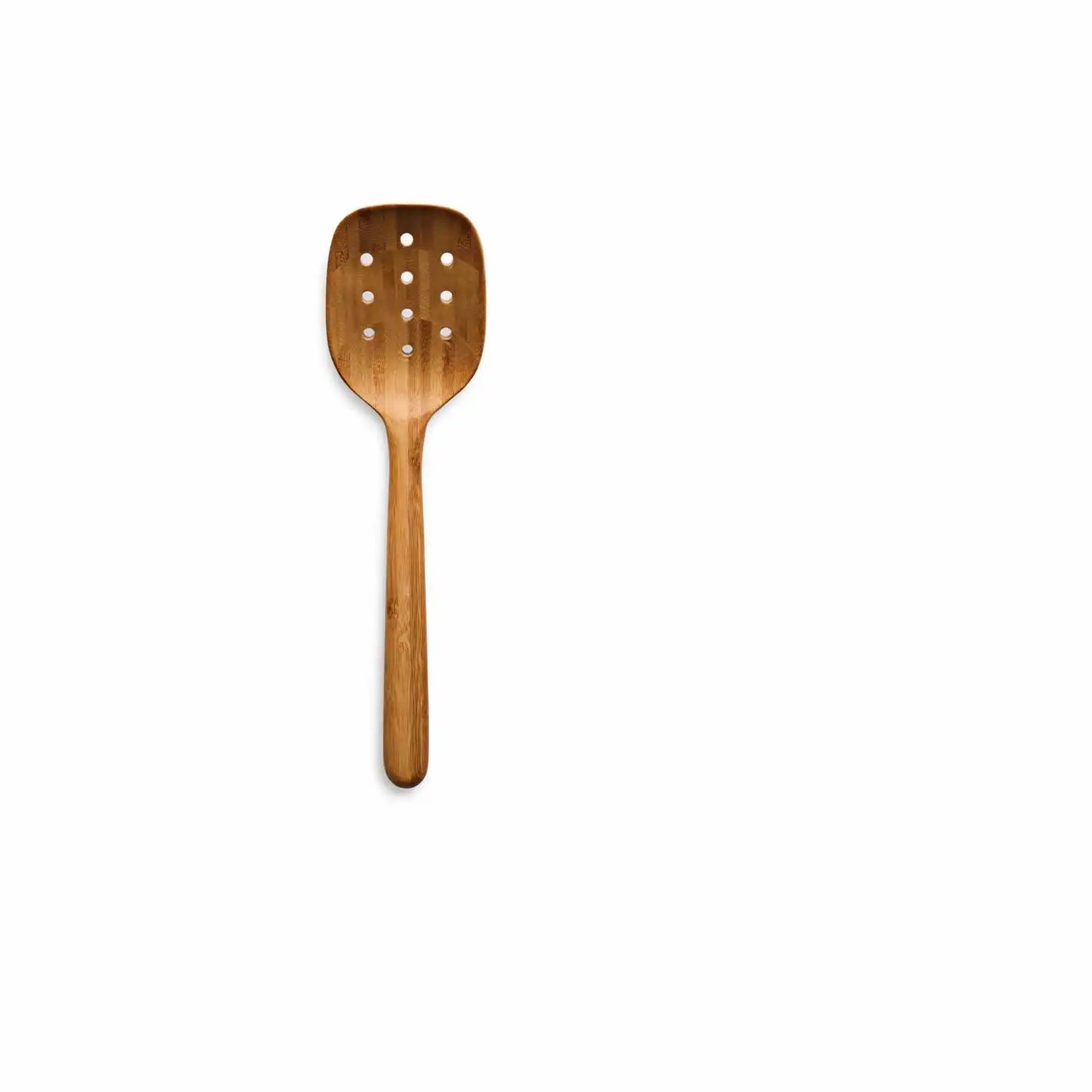 Nordic kitchen Perforated ladle carbonized bamboo