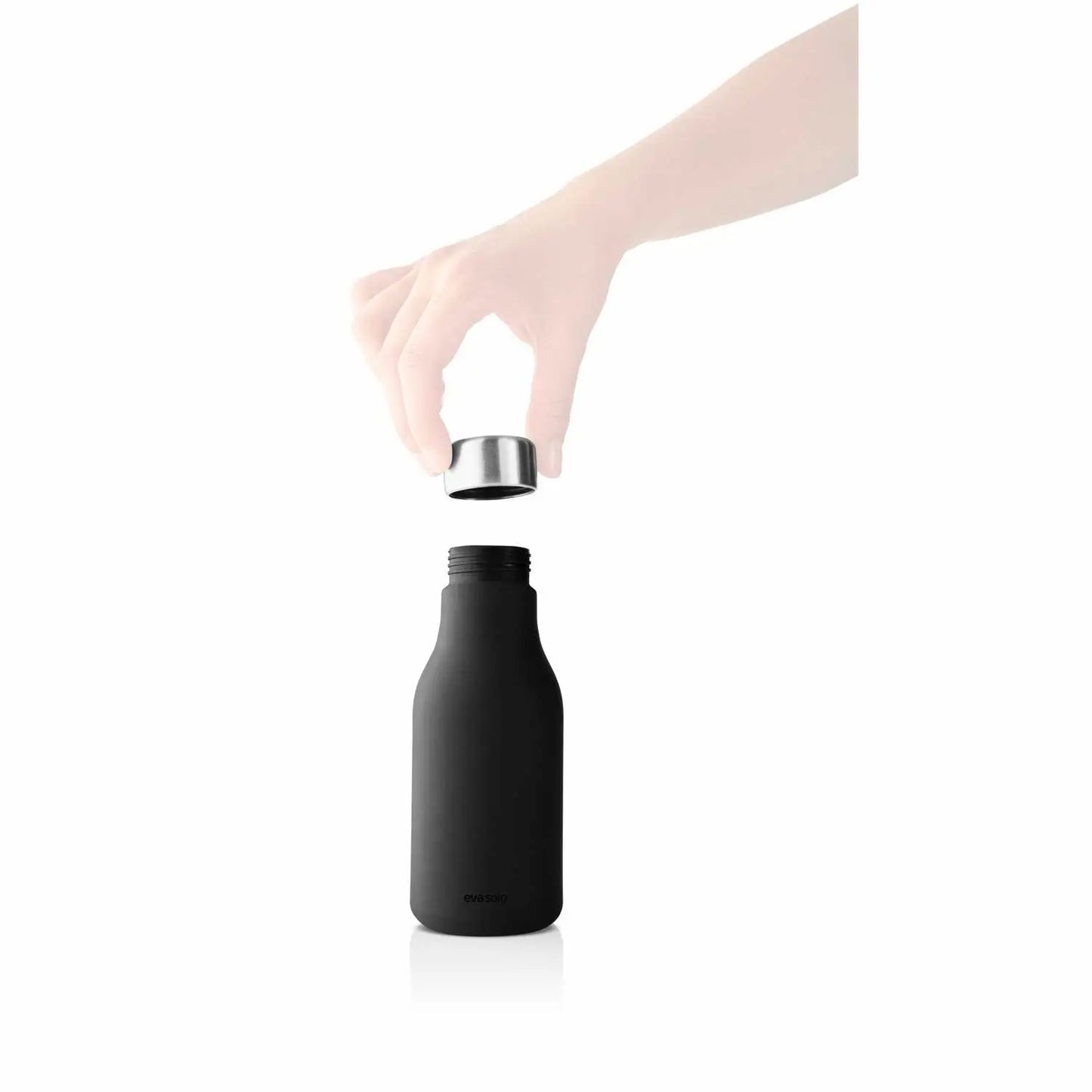 Squeeze Soap Dispenser Black