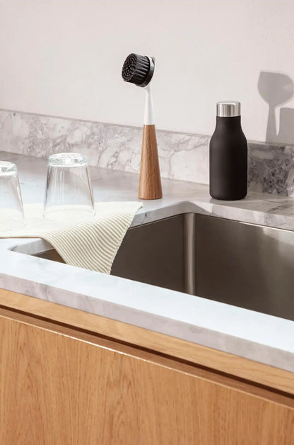 Dishbrush oak nylon White