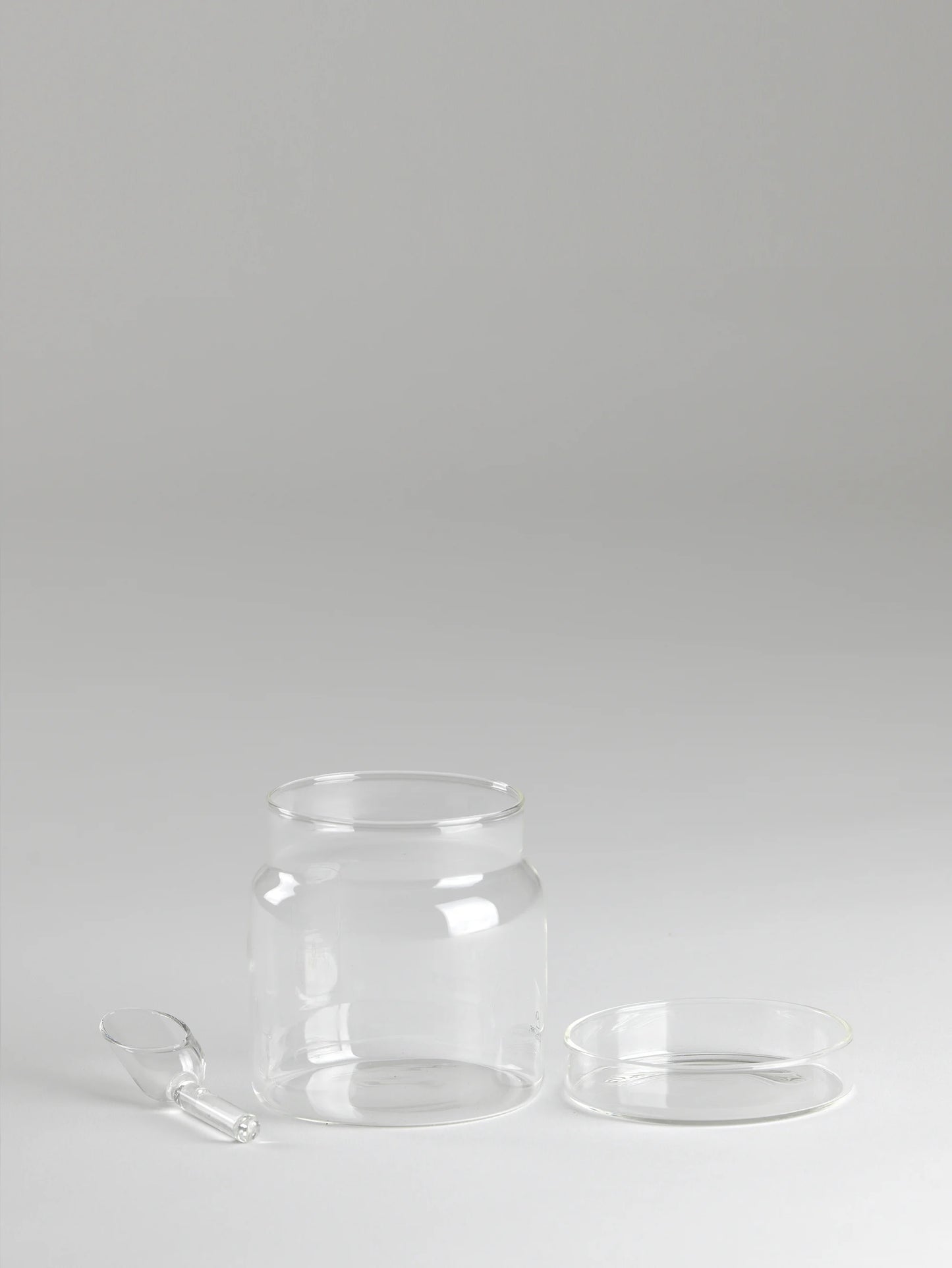 Piuma Sugarpot With Glass Spoon 10.1 Oz