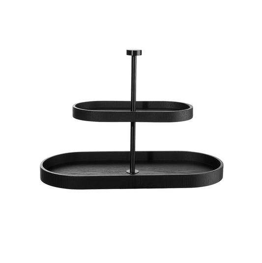ASA Wood 2-Tier Oval Etagere