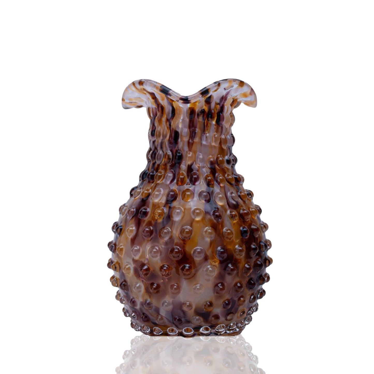 Confetti Blonde Vase Mahogany