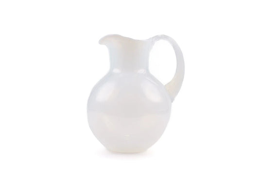 Opaline Swirl Jug 2l Creamy White